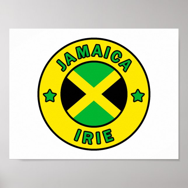 Affiches Jamaïque Irie (Devant)