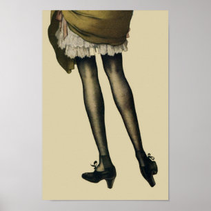 Affiches Jambes vintages