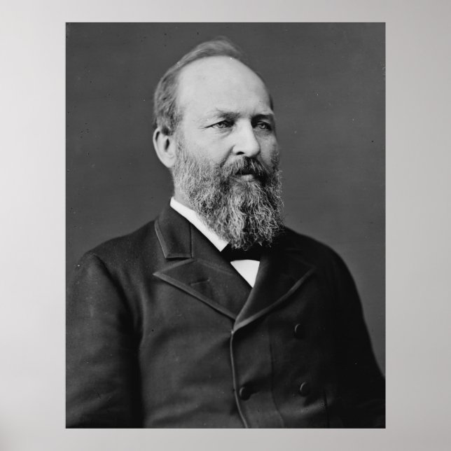 Affiches James Garfield 20e Président (Devant)