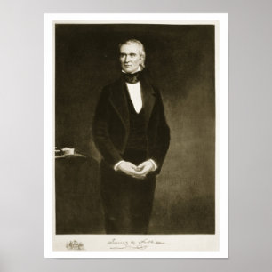 Affiches James K. Polk (1795-1849), 11e président des États