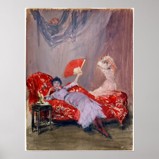Affiches James McNeil Whistler Milly Finch (Devant)