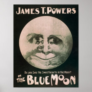 Affiches James T. Powers au théâtre Blue Moon