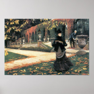 Affiches James Tissot - la lettre est venue dans pratique