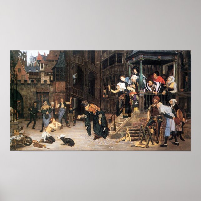 Affiches James Tissot - Le retour du fils prodigue (Devant)