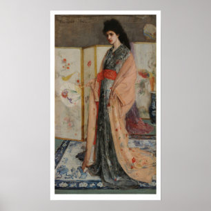 Affiches James Whistler-Princess du pays de la porcelaine