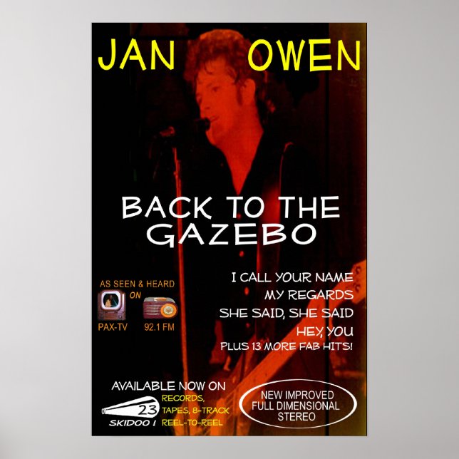 Affiches Jan Owen - Comme on le voit à la télévision (Devant)