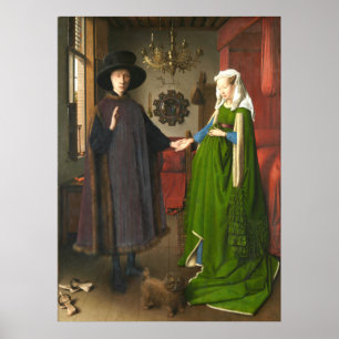 Affiches Jan van Eyck Arnolfini Portrait