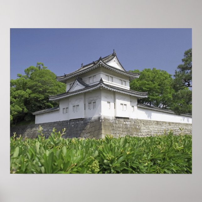 Affiches Japon, Kyoto, Château Nijo (Devant)