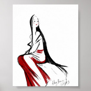 Affiches Japonaise Maiden