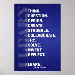 Affiches J'apprends (style de plan)