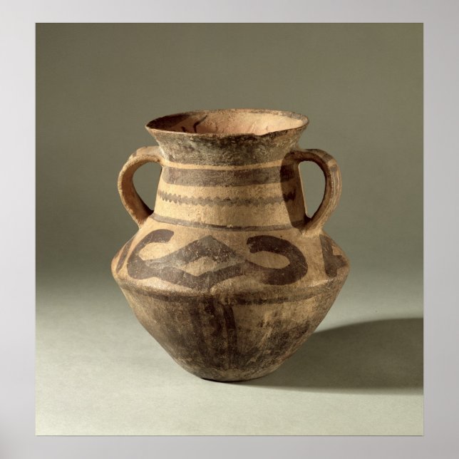 Affiches Jar, de la province de Gansu, vers 1300-700 av. (Devant)