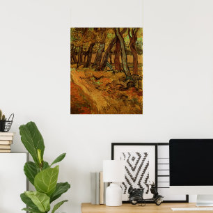 Affiches Jardin de l'hôpital Saint-Paul, figure de Vincent