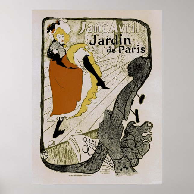 Affiches Jardin de Paris (Devant)