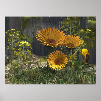 Affiches Jardin de plaisir de maman