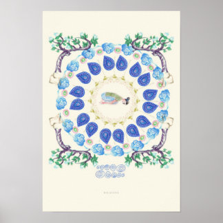 Affiches jardin de yoga II