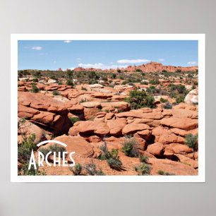 Affiches Jardin des Diables, Parc national des Arches