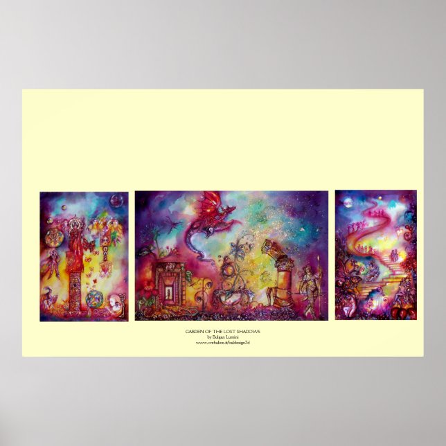 AFFICHES JARDIN DES OMBRES PERDUES (Devant)