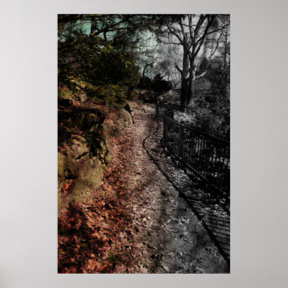 Affiches Jardin du bien et du mal...Je marche la ligne