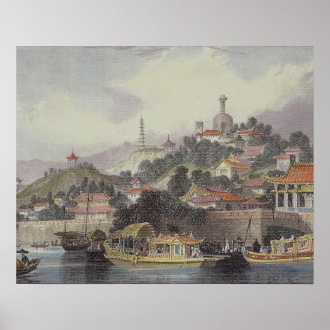 Affiches Jardin du Palais Impérial, Pékin, de Chine (Devant)