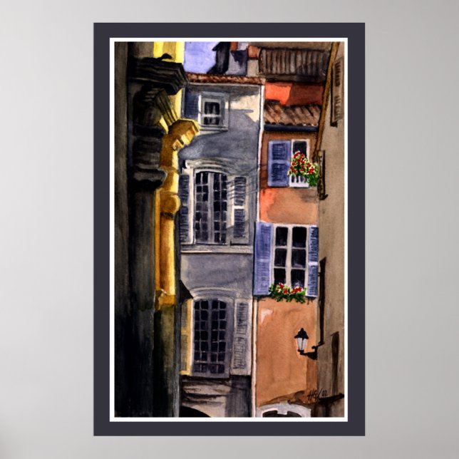 Affiches Jardin en Italie (Devant)