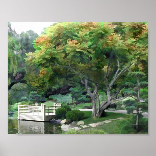 Affiches Jardin japonais 17 (Devant)