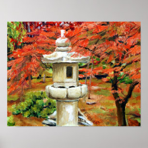 Affiches Jardin japonais de St Louis Missouri pittoresque