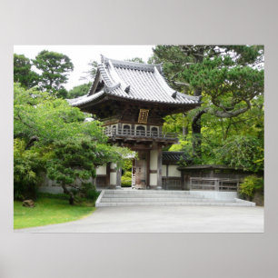 Affiches Jardin japonais de thé à San Francisco