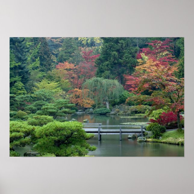 Affiches Jardin japonais du Washington Park (Devant)