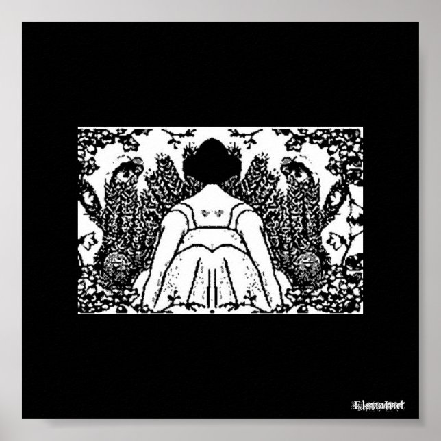 Affiches Jardin mystique (Devant)