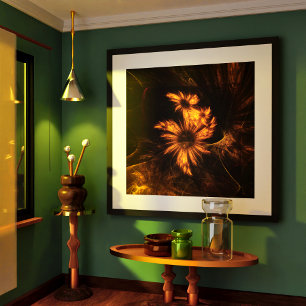 Affiches Jardin mystique Art Abstrait