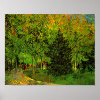 Jardin public de Lane Arles Van Gogh Art Art Art A
