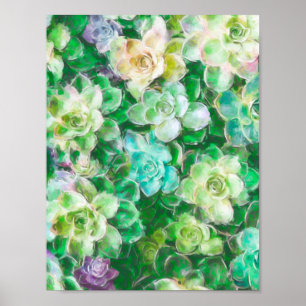 Affiches Jardin succulent par Cindy Bendel