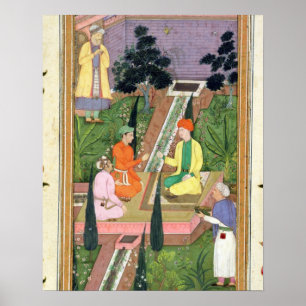 Affiches Jardins aquatiques, de l'Album Clive (gouache sur 