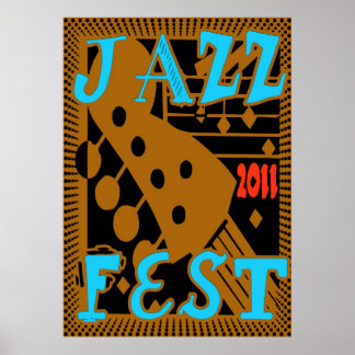 Affiches Jazz Fest 2011 Guitare