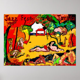 Affiches Jazz Fest Du Jardin 2010
