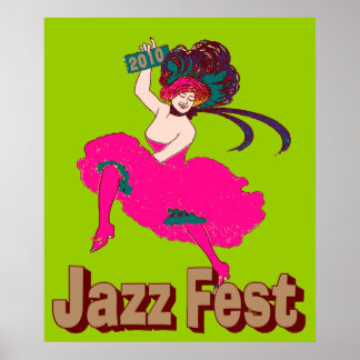 Affiches Jazz Fest LAdy 2010