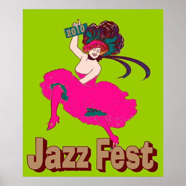 Affiches Jazz Fest LAdy 2010 (Devant)
