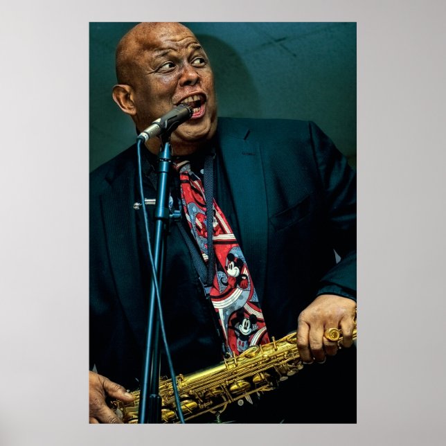 Affiches Jazz Man (Devant)
