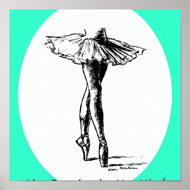 Affiches Je danse dans mon esprit (Devant)