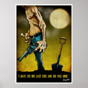 Affiches "Je lui ai donné un dernier baiser et elle a été