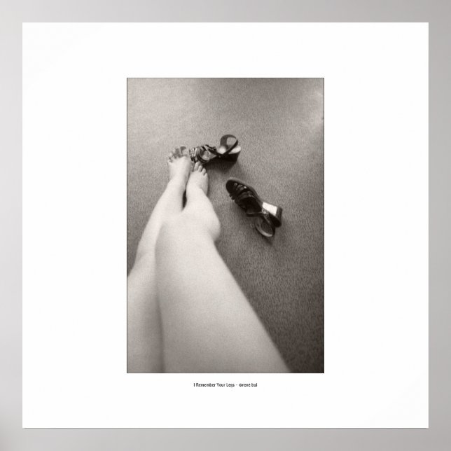 AFFICHES JE ME SOUVIENS DE TES JAMBES (Devant)