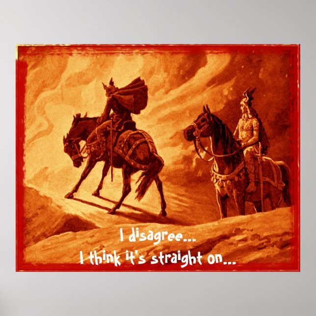 Affiches Je suis en désaccord... (Devant)