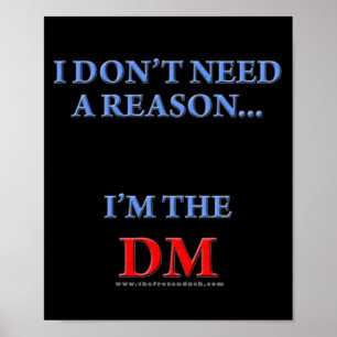 Affiches Je suis le DM