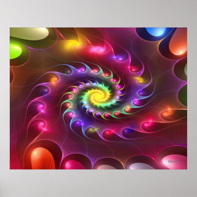 Affiches 'Je Vois Le Temps...' (Devant)