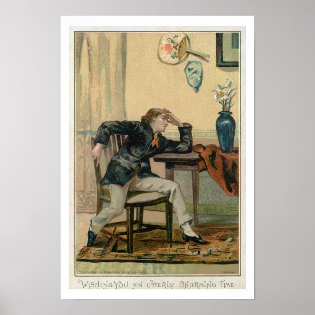 Affiches Je Vous Souhaite Un Moment De Charme Totalement, V (Devant)