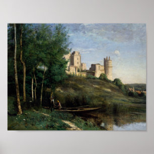 Affiches Jean-Baptiste-Camille Corot - Ruines du Château