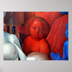 Affiches Jean Fouquet - Madonna and Child Detail