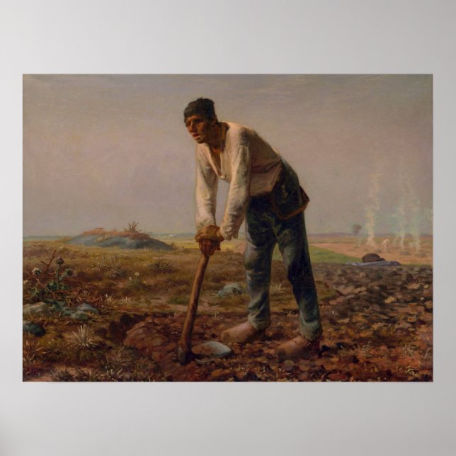 Affiches Jean Millet Painting (Devant)