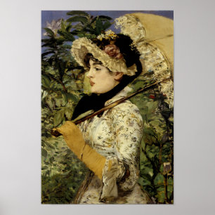 Affiches Jeanne : Printemps 1881 par Manet