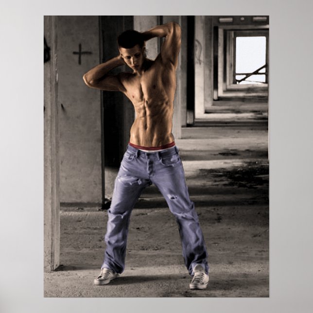Affiches Jeans en caverne (Devant)